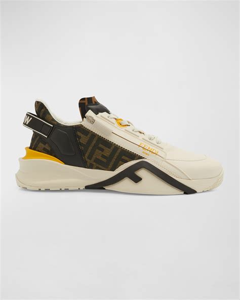 fendi fluid runner sneakers|Fendi flow shoes men.